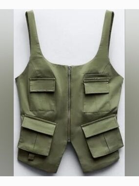 Zara Cargo Vest